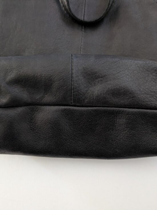 Margot New York Camille Backpack Bag Black Leather Used main image 7